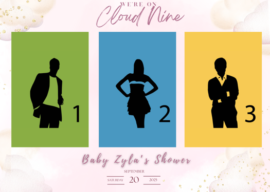 Three photo overlay example with event wording